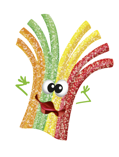 Kyselý pendrek z produktu HARIBO Miami FIZZ